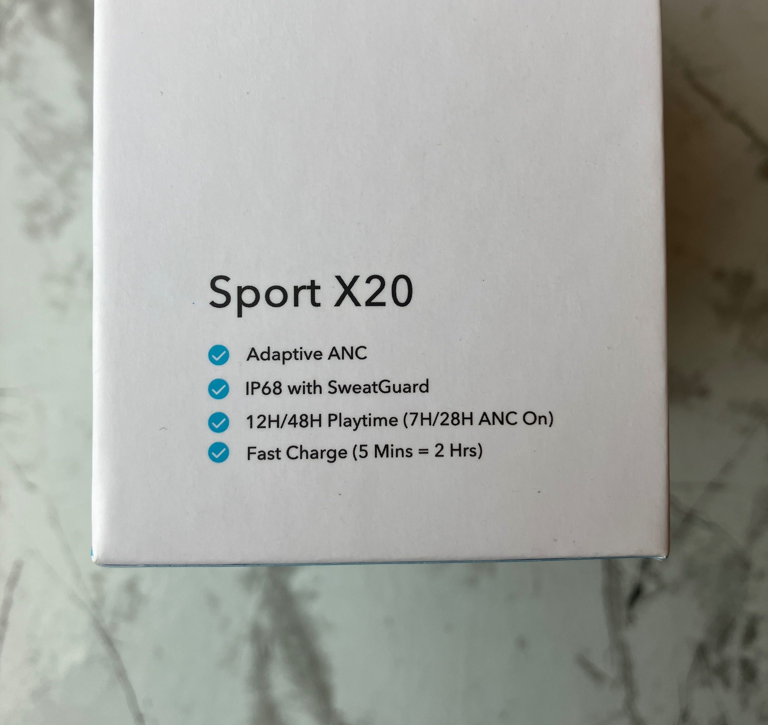 Навушники Anker Soundcore Sport X20. + Чохол в подарунок. Нові