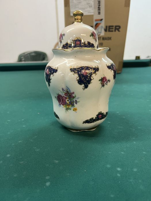 Conjunto de 2 potes em louça