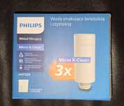 Philips Micro X-Clean - zestaw 3 filtrów do dzbanków AWP225
