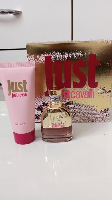 Zestaw perfumy plus balsam Roberto Cavalli nowy