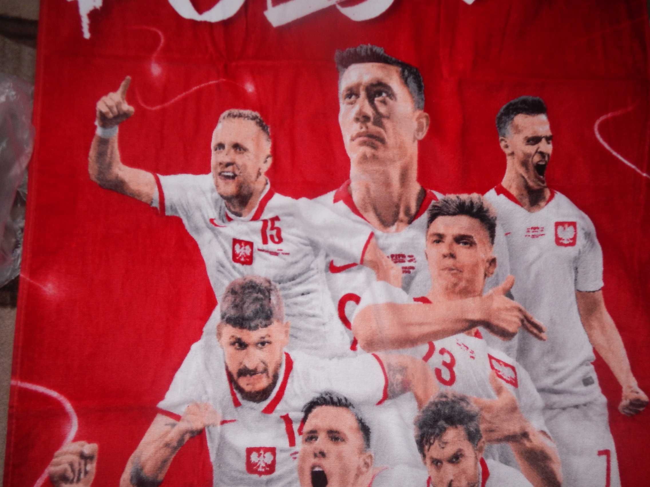 POLSKA PIŁKA NOŻNA Ręcznik bawełniany 70 X 140 cm ostatni nowy!