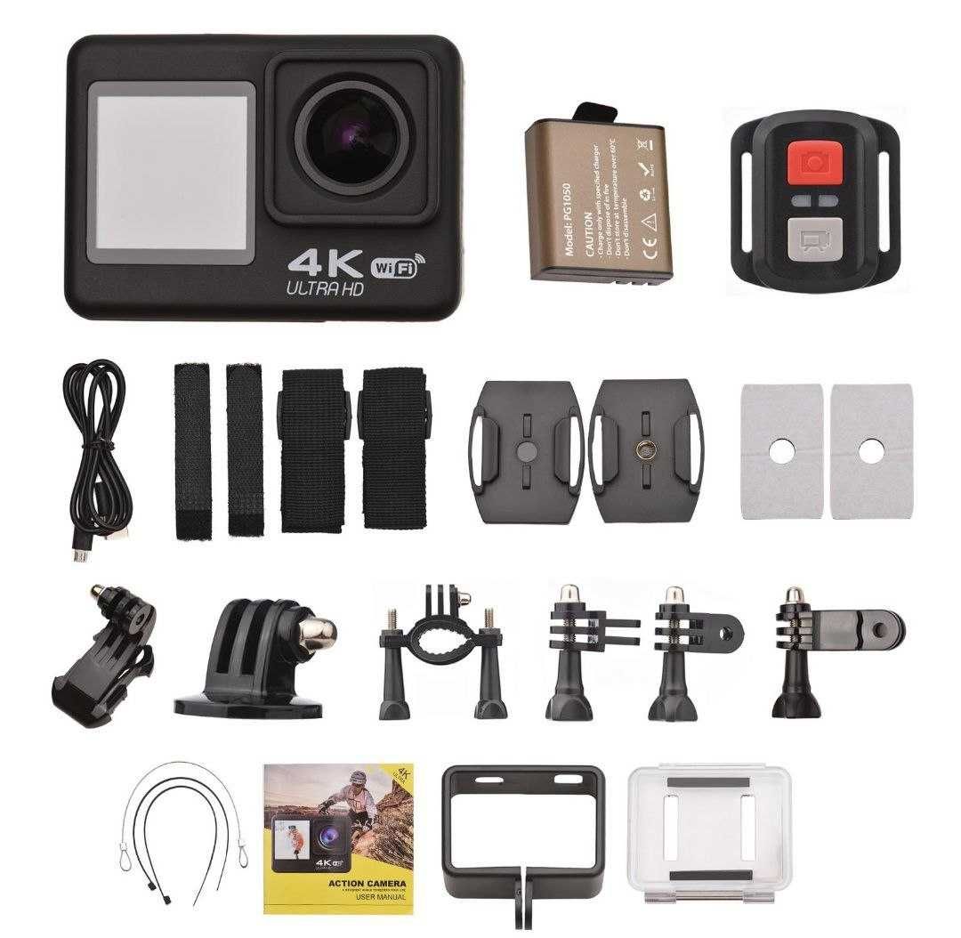 Екшн-камера Action Camera Ultra HD 4K6OFPS Ultra High Definition WiFi