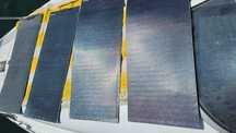 painéis fotovoltaicos portáteis maleáveis 100W