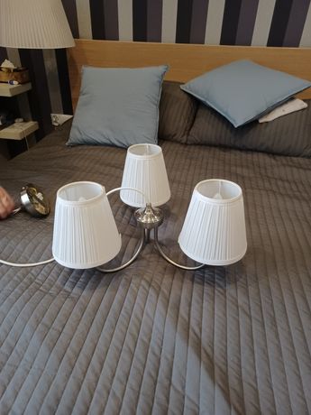 Lampa Ikea wisząca Arstid 3 żarówki