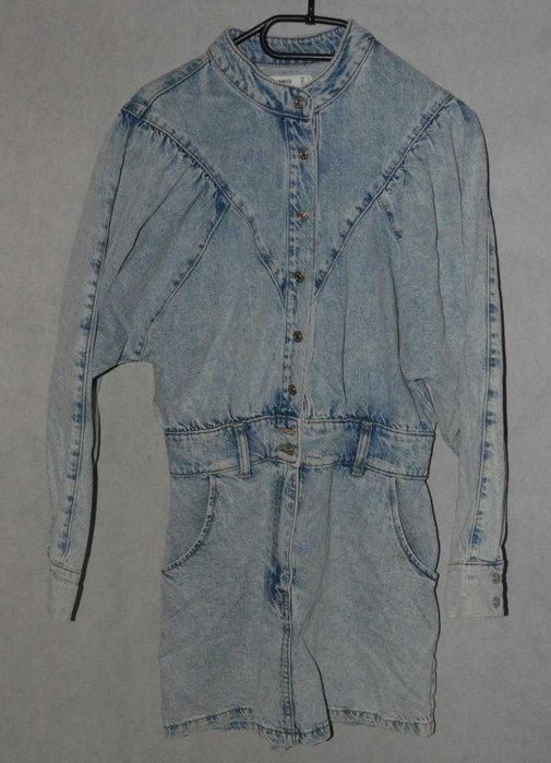 Jeansowa sukienka Mango w stylu retro M