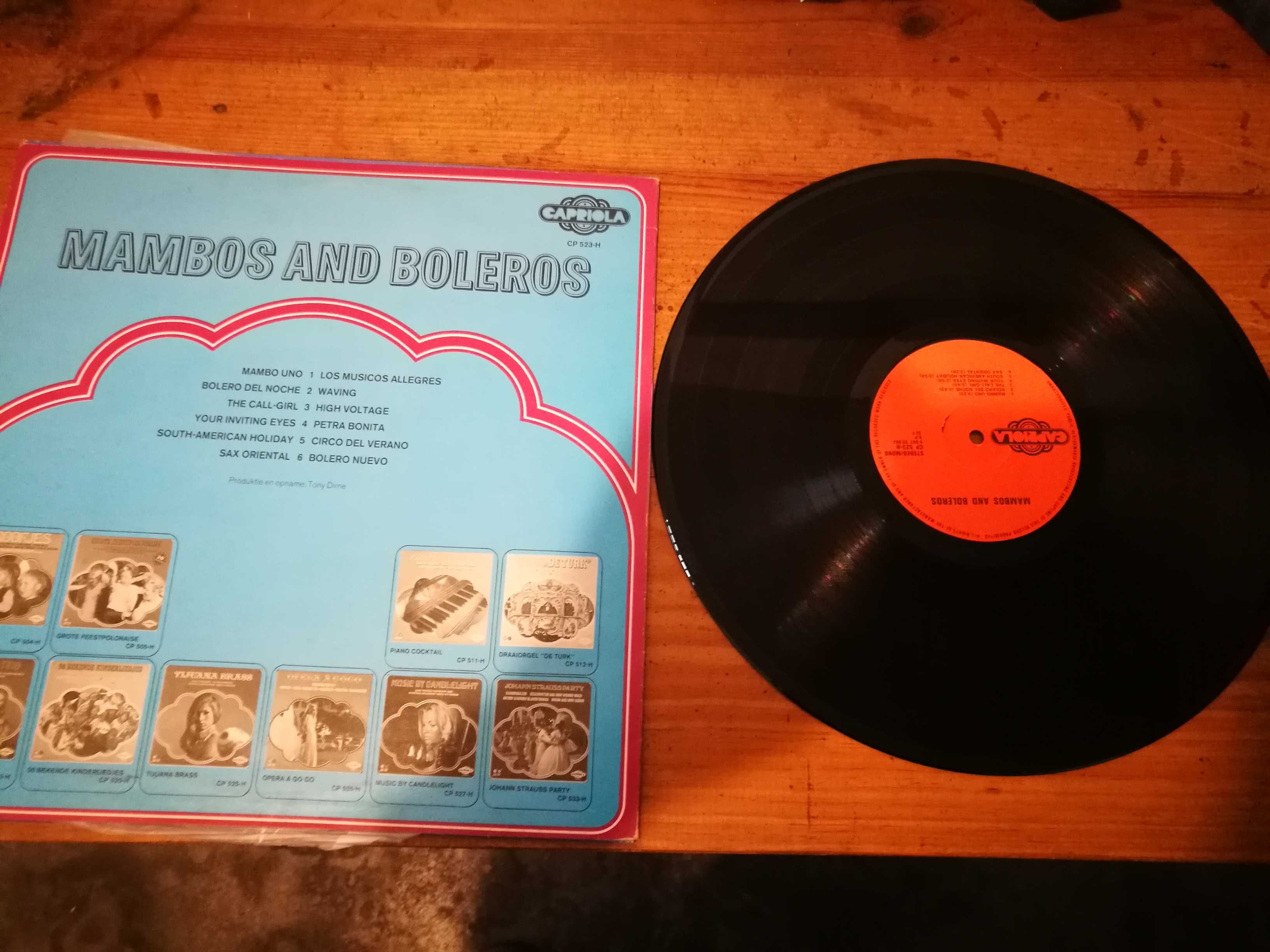 Chico  And His Orchestra - Mambos And Boleros LP