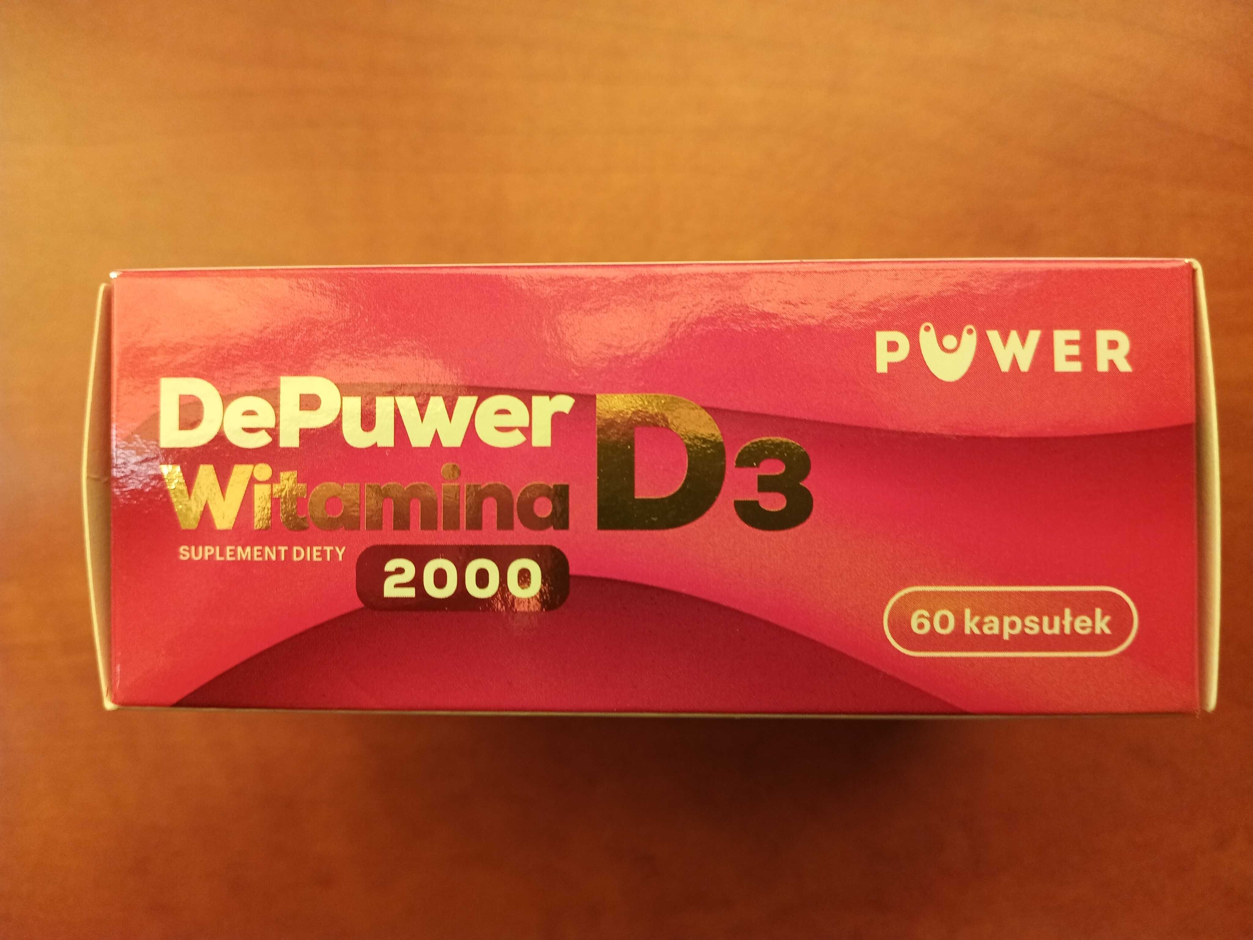 DePuwer witamina D3 2000j 60 kapsułek