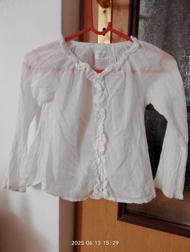 Bluzka   cud miód śmietanowa  boho  6 lat .