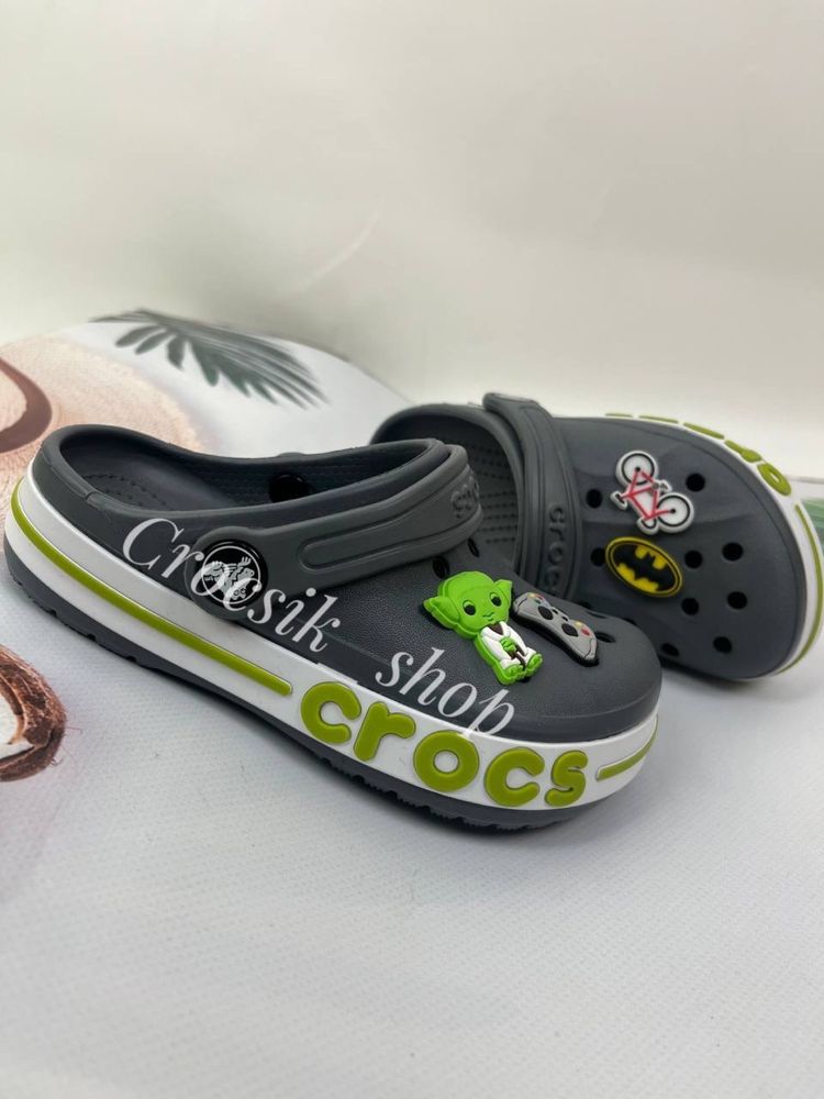 Дитячі крокси сабо хлопчик/дівчинка crocs Bayaband clog