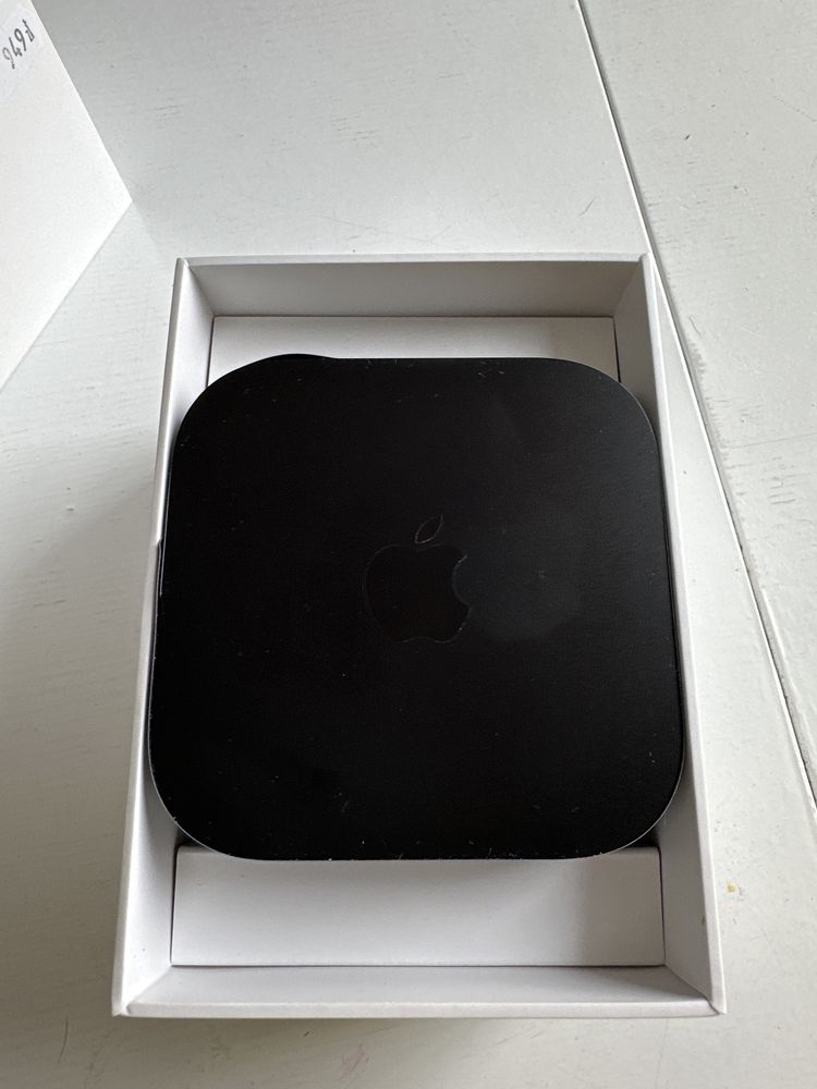 Apple Tv 4k wi-fi + ethernet 128gb- j.nowy