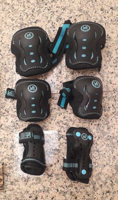 Proteção joelhos e cotovelos para crianças