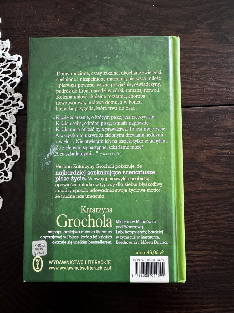 Książka Zielone drzwi Grocholi