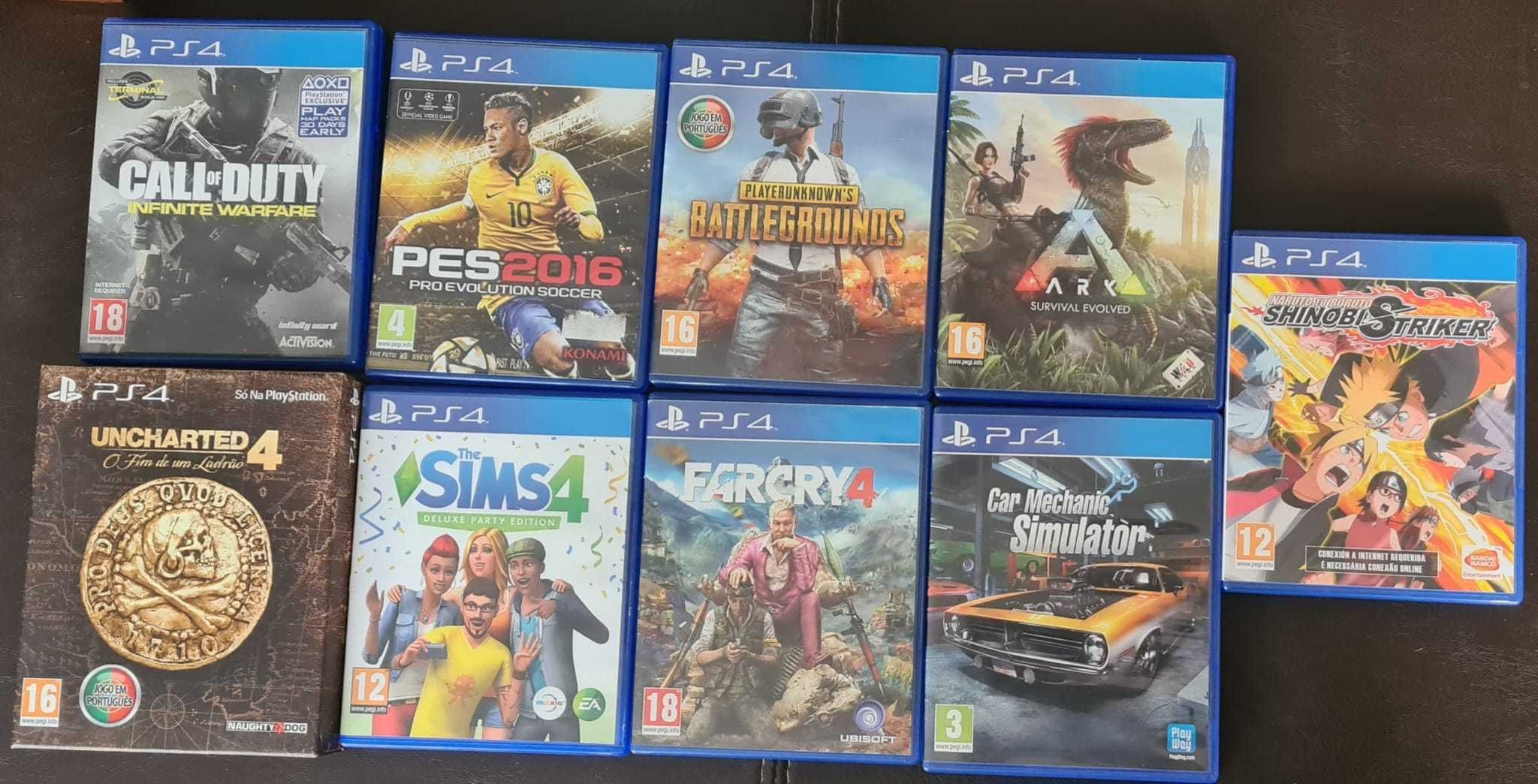 Conjunto de jogos para PS4