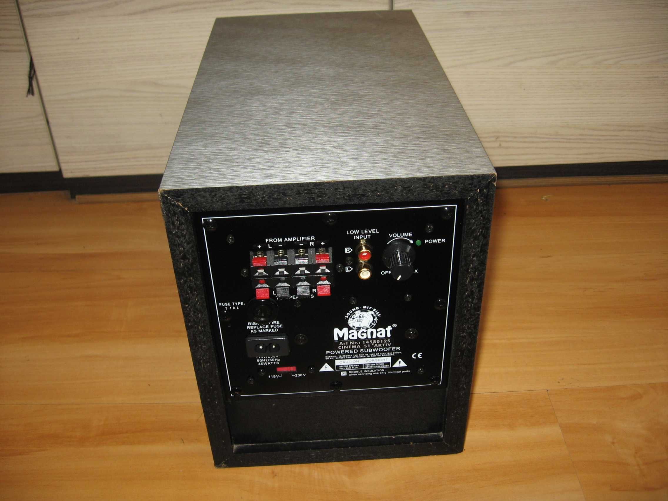 subwoofer aktywny Magnat Cinema S 1 Aktiw