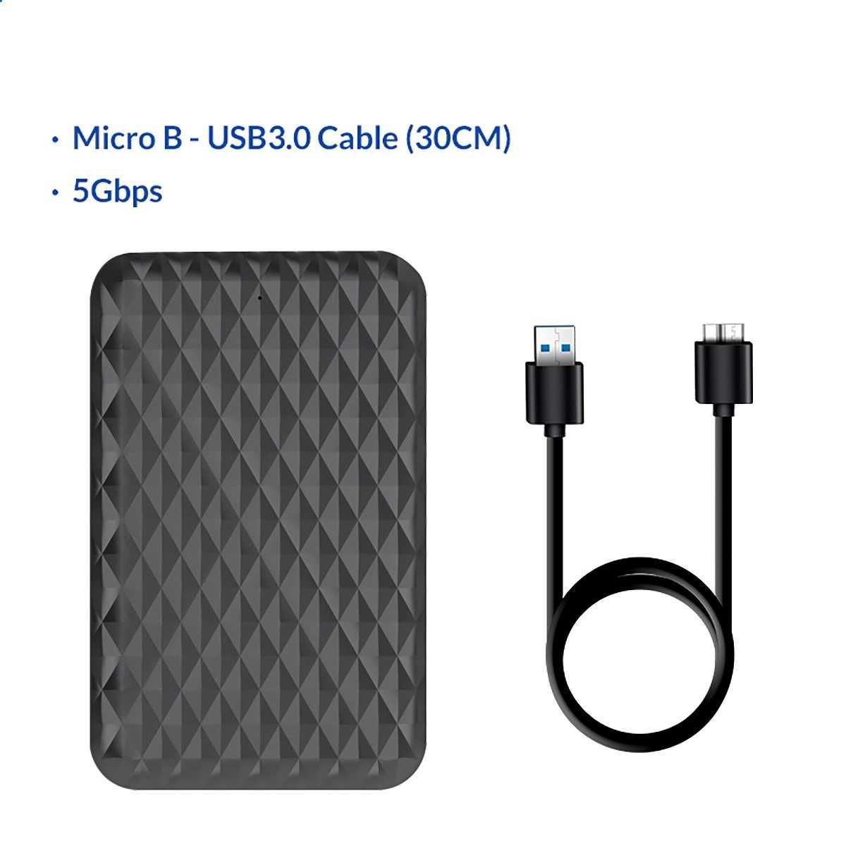 Зовнішня кишеня Orico USB 3.0 для жорстких та ссд дисків 2.5" HDD/SSD