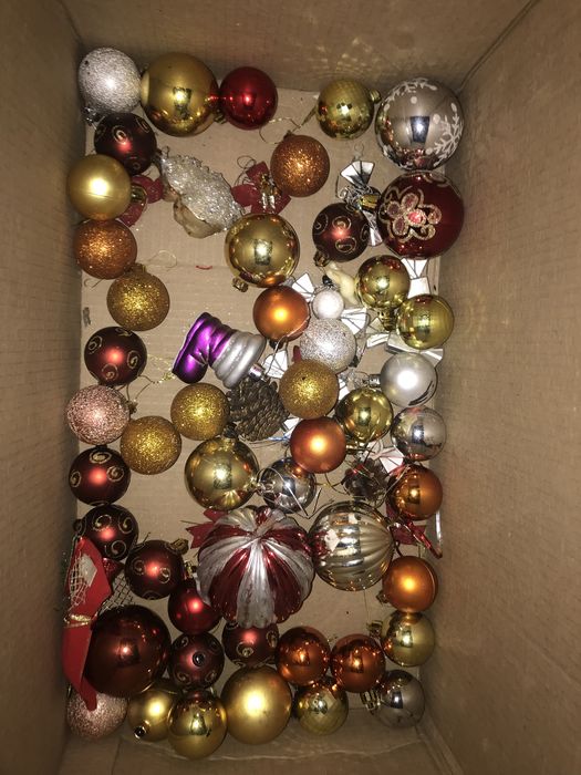Новорічні іграшки  кульки прикраси ялинкові