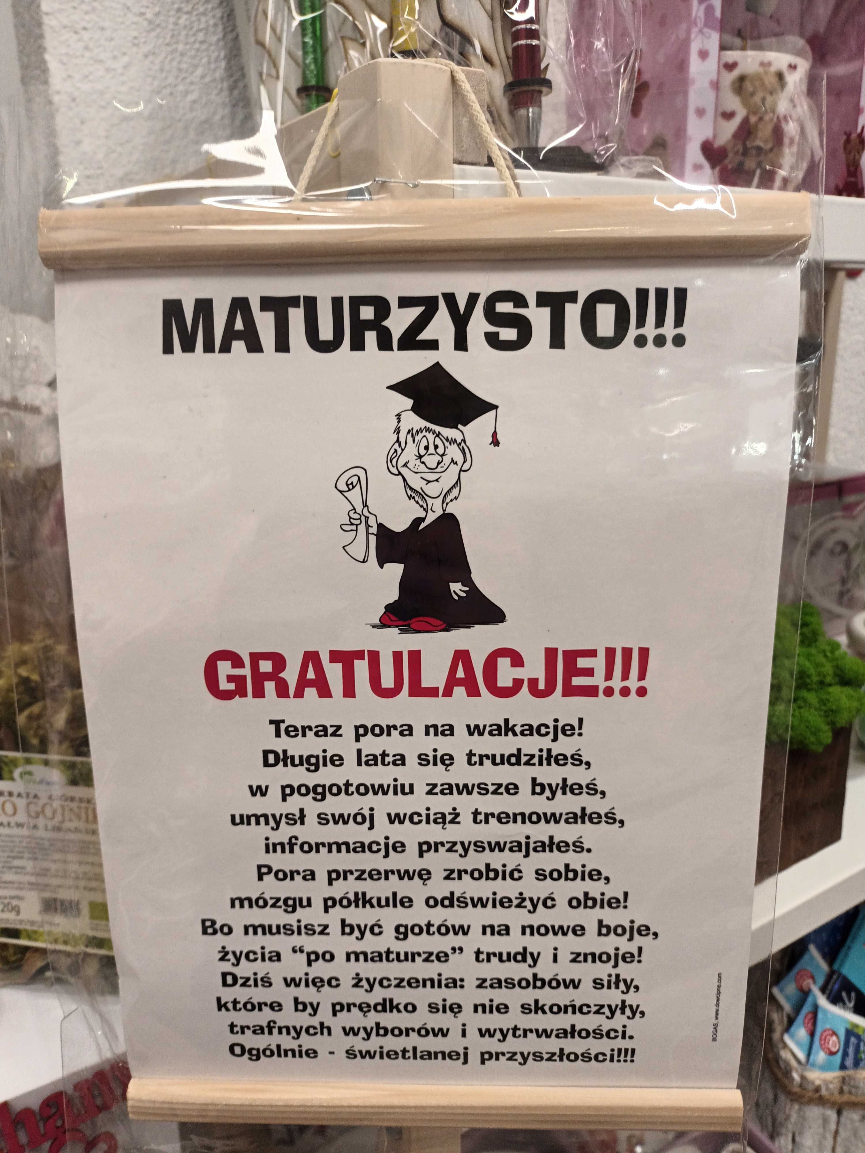 Dyplom dla Maturzysty - Super !