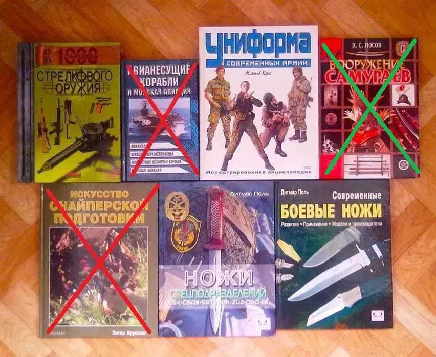 Популярные энциклопедии (военные, оружия, геральдика, символов и т. д)