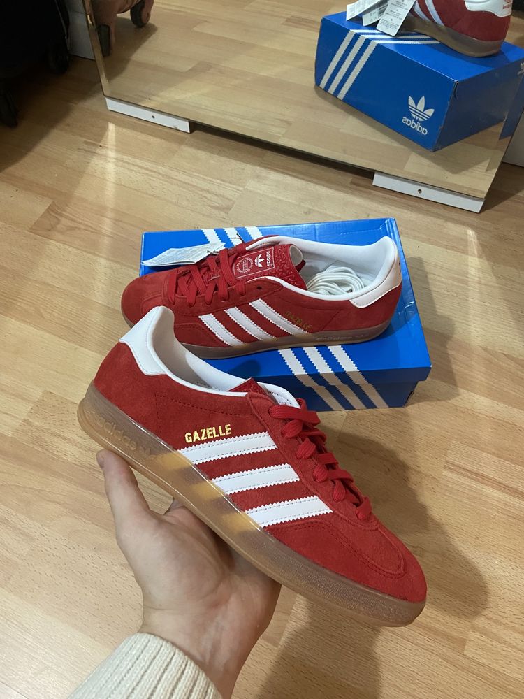 Adidas Gazelle Indoor Better Scarlet 35 1/2