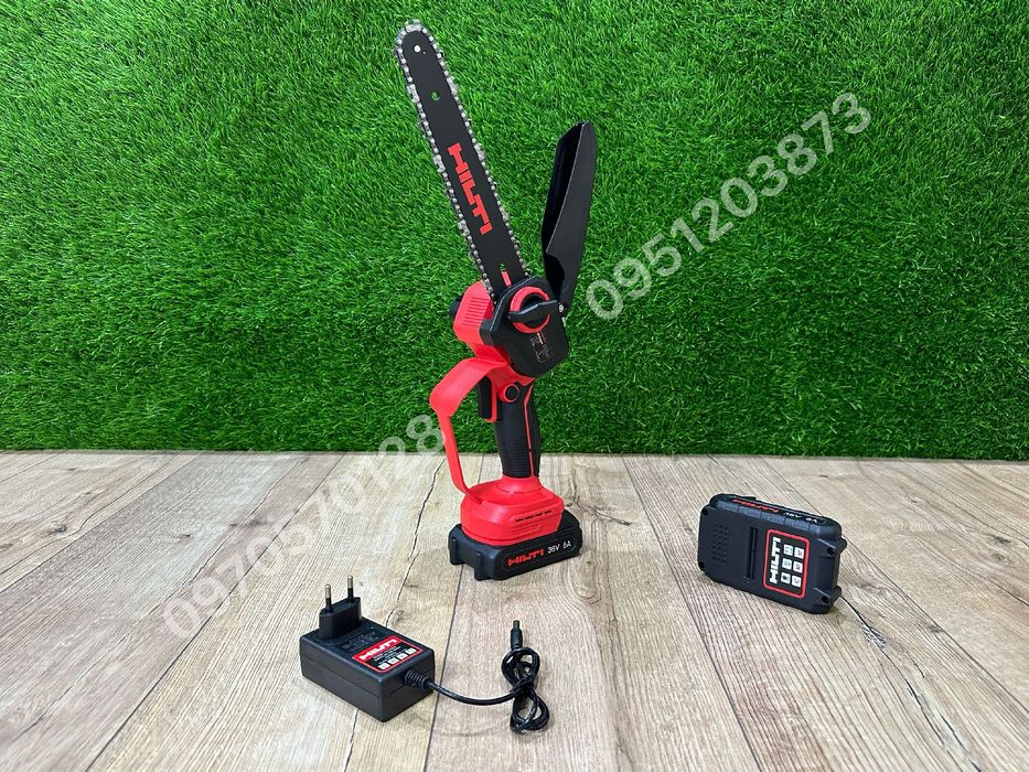 Аккумуляторная мини цепная пила HILTI BCS36H 36V 6A веткорез кусторез