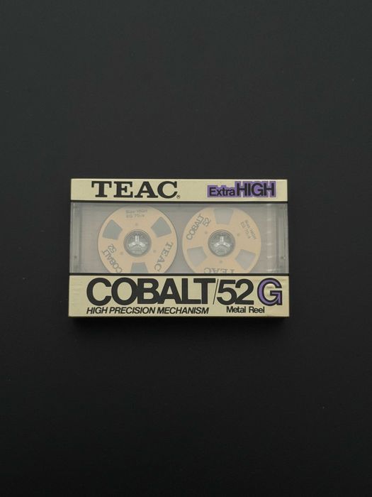 TEAC COBALT 52G kaseta magnetofonowa unikat kolekcjonerski