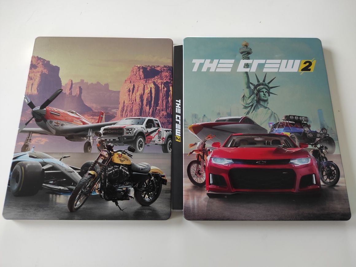 THE CREW 2, PS4, PL, Steelbook + Gra, unikat w idealnym stanie,