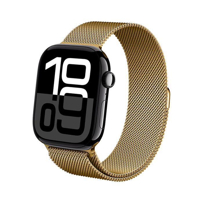 Pasek do Apple Watch 44/45/46/49 mm Stal Nierdzewna Crong Milano Steel