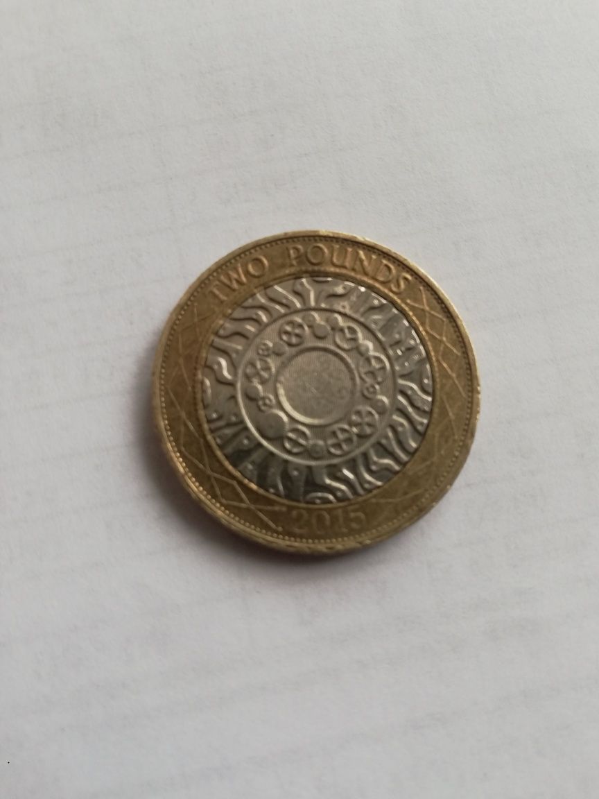 Moneta, Wielka Brytania, 2 Pounds.