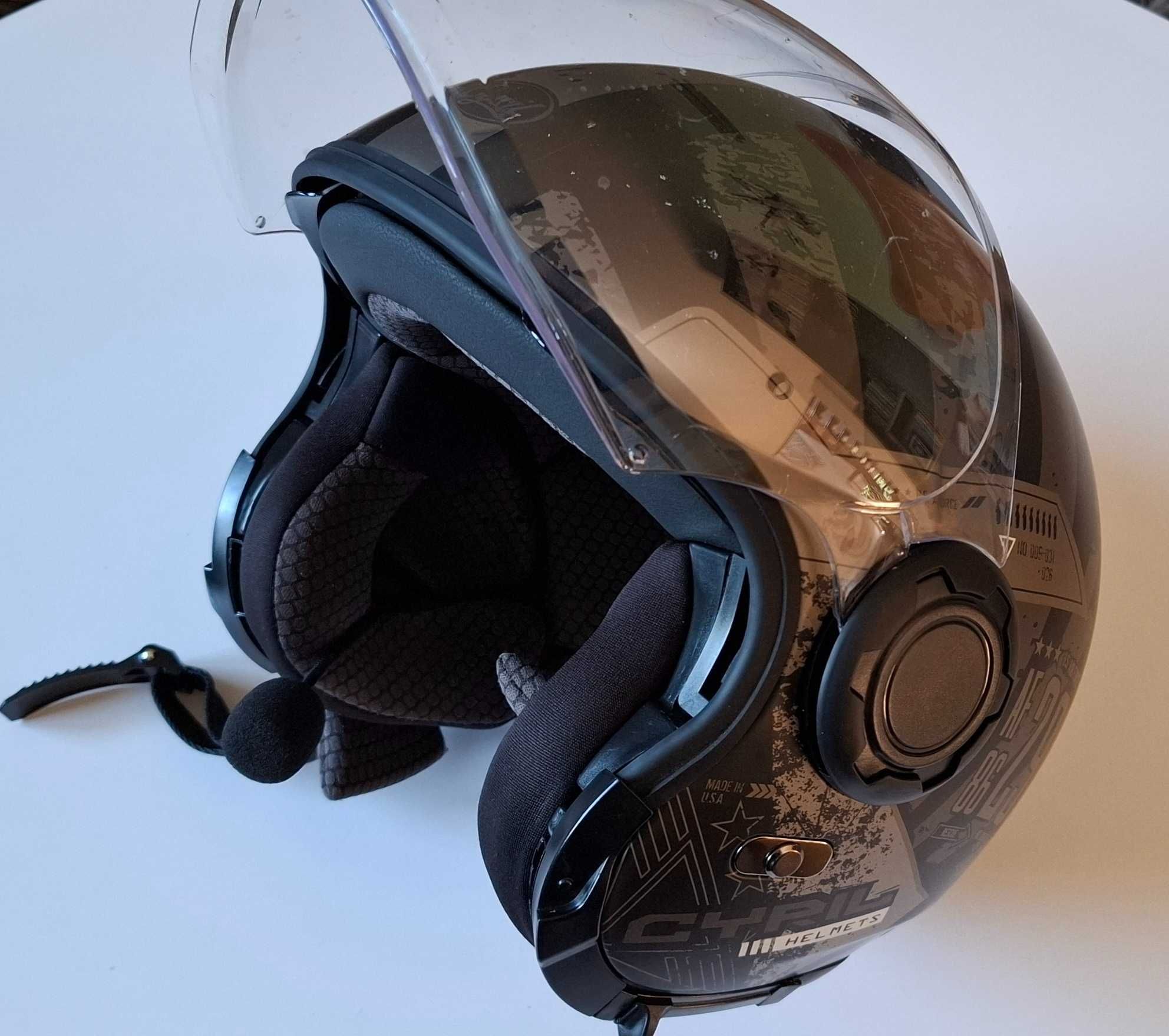 Kask motocyklowy z bluetooth