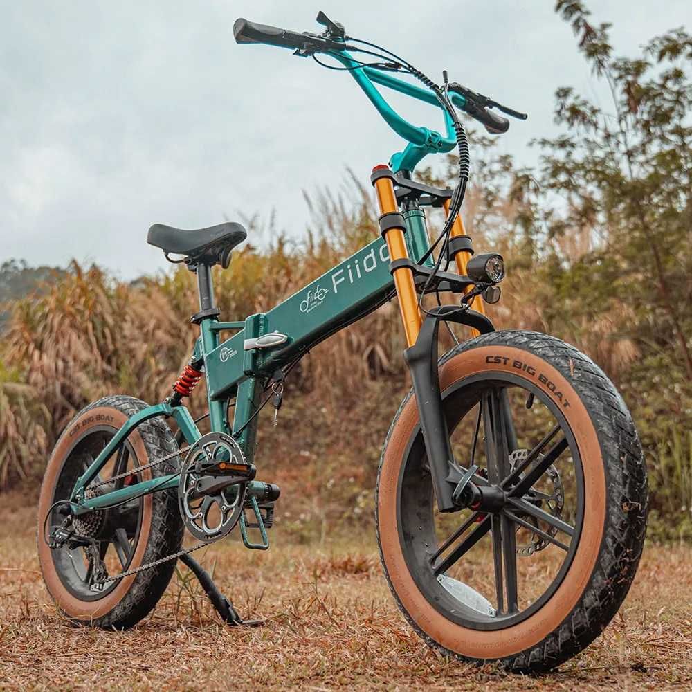 FIIDO M1 PRO 2025 retro składany fat 250W* 55Nm 12.8AH 26.8kg do 88KM