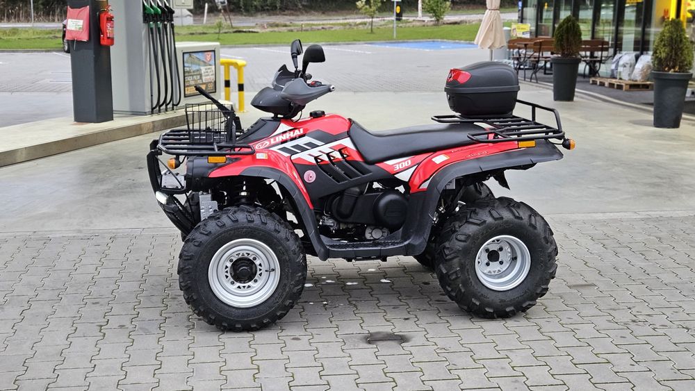 Quad LINHAI 300 AWD, homologacja, zarejestrowany, krajowy.
