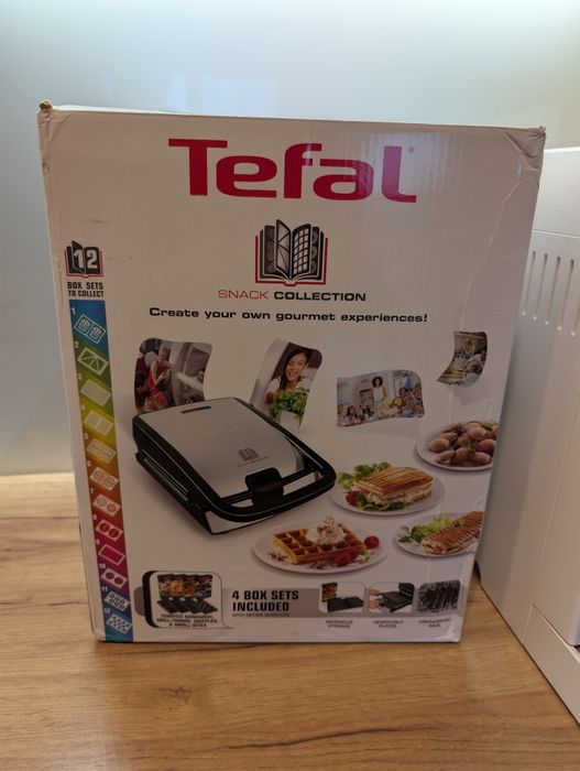 Toster Tefal, opiekacz, grill, gofrownica, wymienne płyty