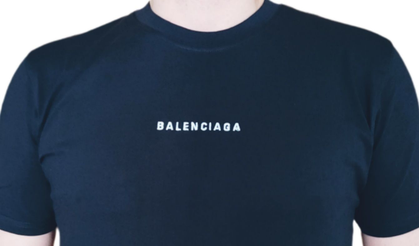 Koszulka T-Shirt męski Balenciaga czarna