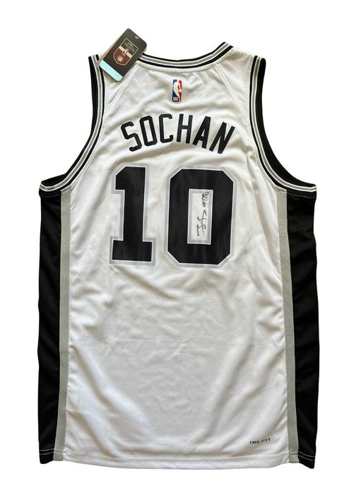 Jeremy Sochan San Antonio Spurs NBA koszulka z autografem + certyfikat