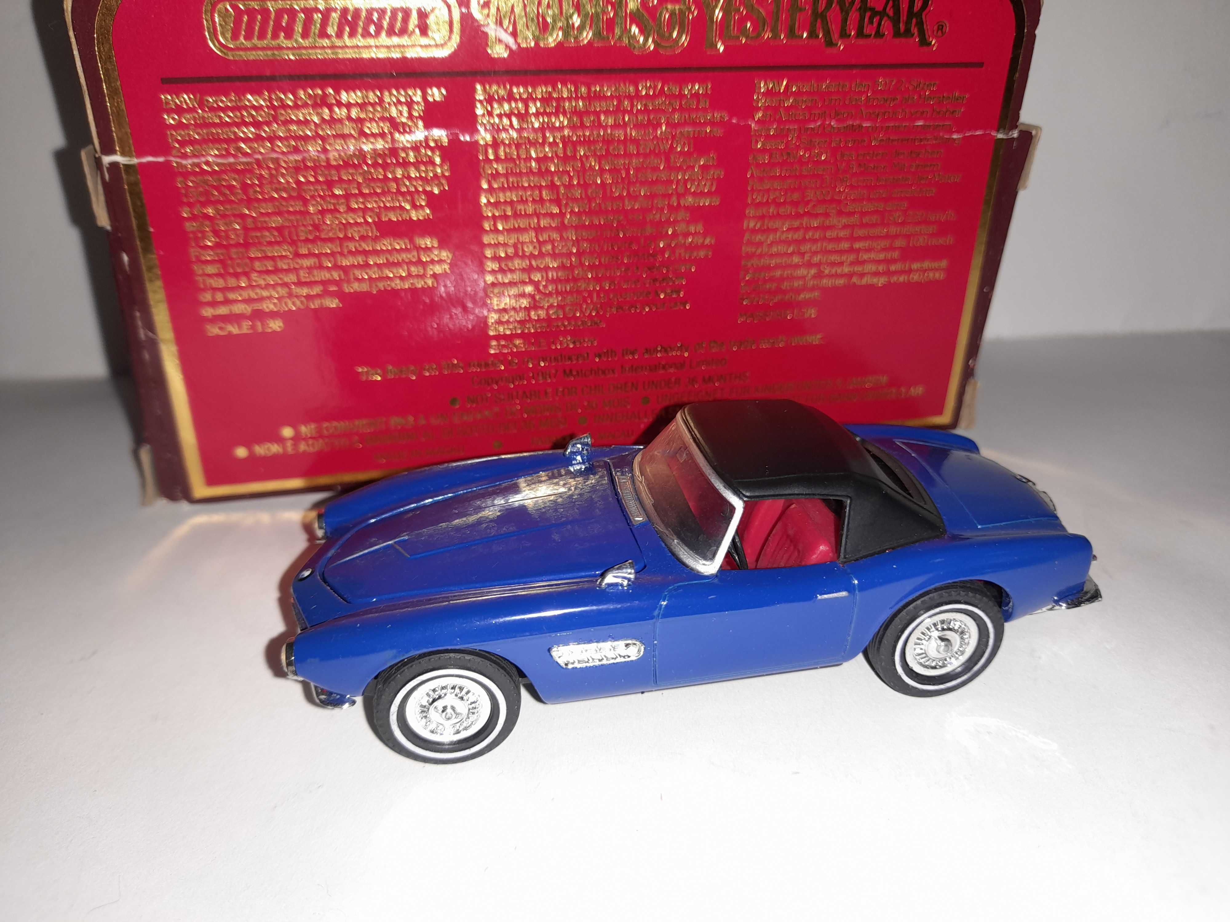 BMW 507 Matchbox Special Edition 1:38