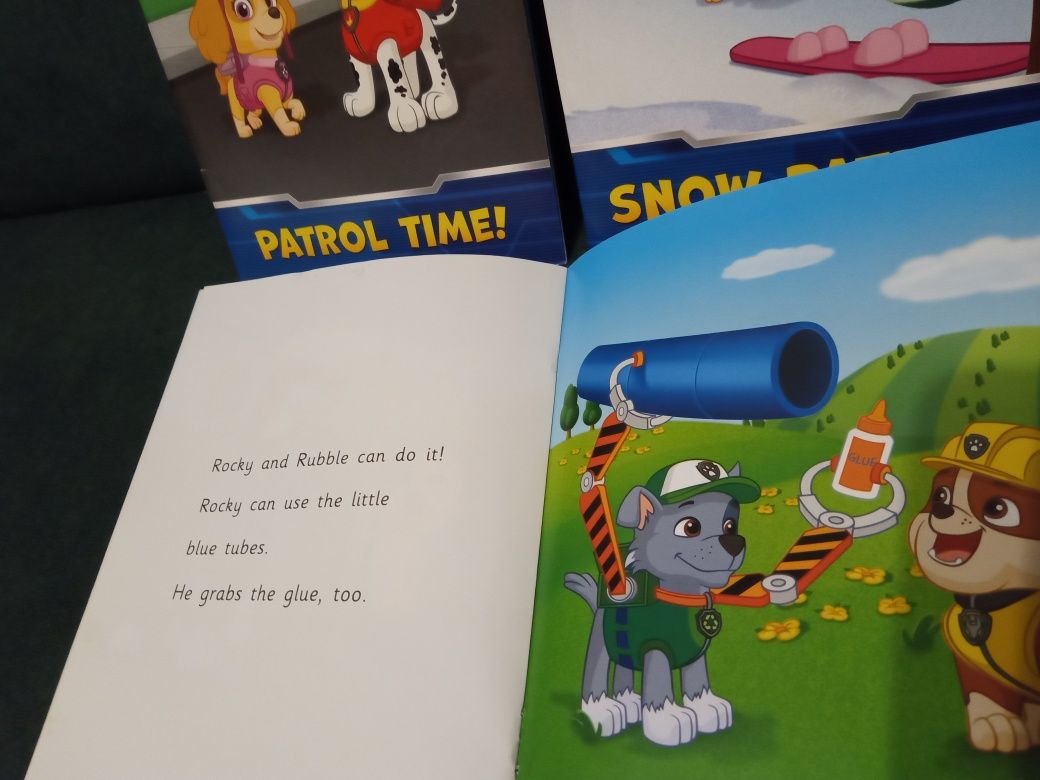 Paw Patrol, zestaw 12 ksiazeczek po angielsku
