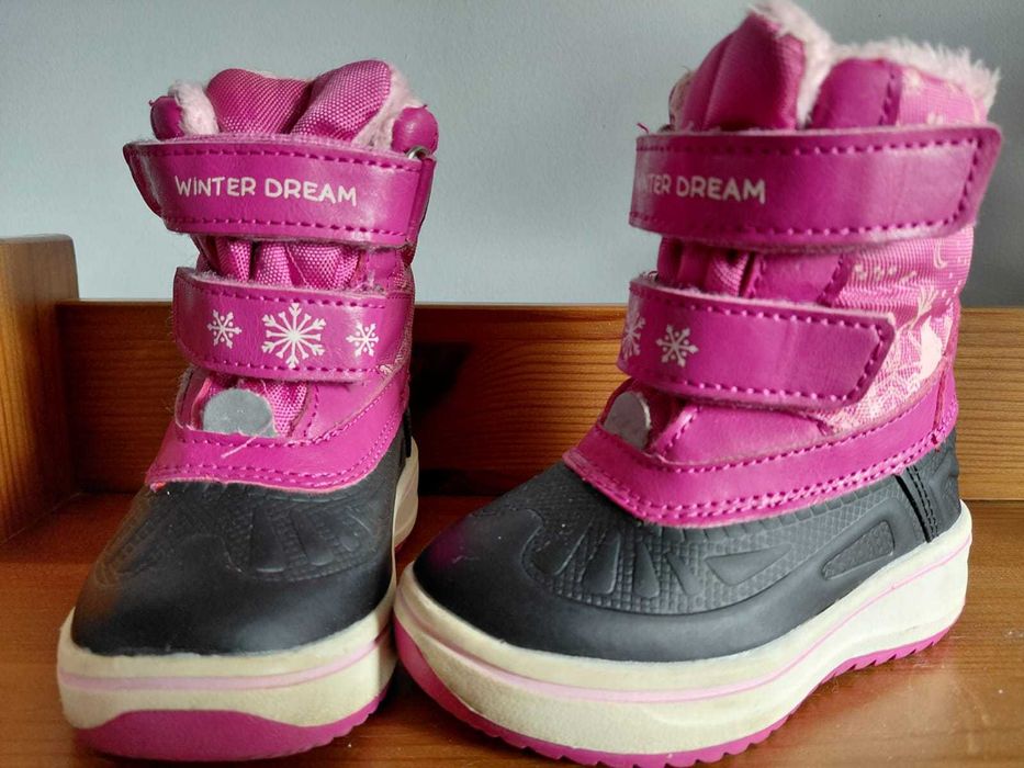 Buty ocieplane śniegowce kozaczki lupilu rozmiar 20