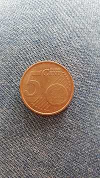 moeda rara de 5 centavos