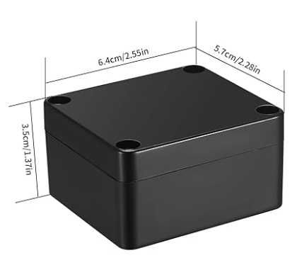 Caixa de junção - Conjunto de 6 - 63x58x35mm
