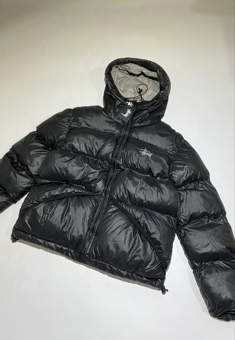 Пуховик stussy куртка на зиму стусі чоловічий пуховик drill дріл s-XL