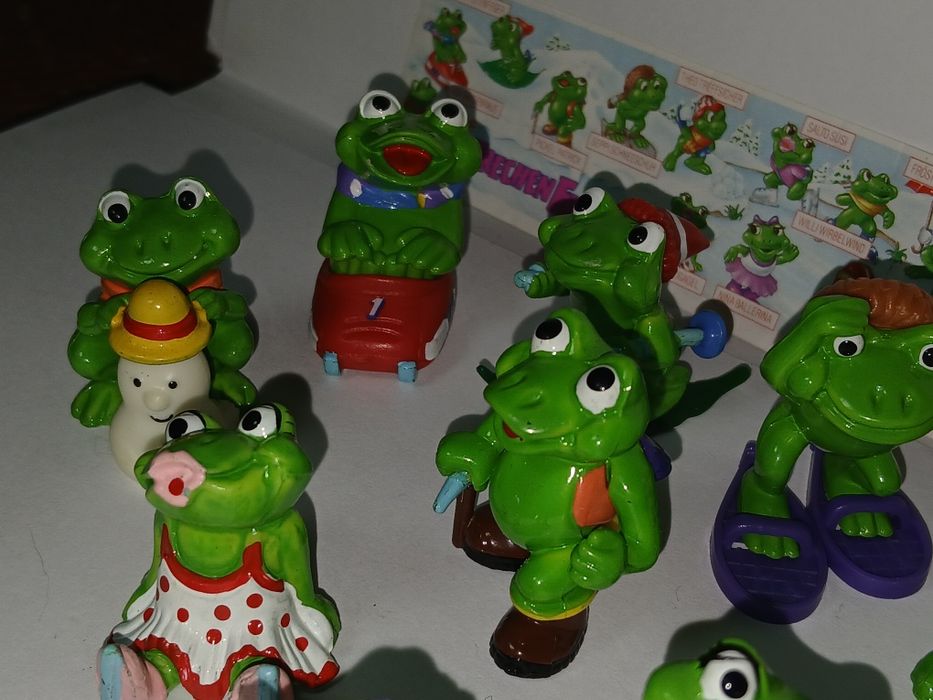 Seria Żabki kinder niespodzianka 1993 rok