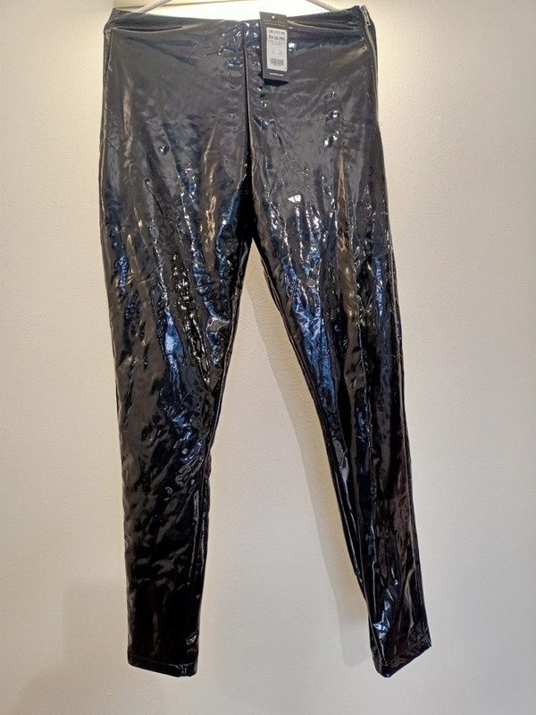 Nowe legginsy latex new look z metką skora