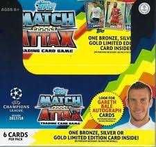 Cards Topps "Champions League 17/18 - Match Attax" (ler descrição)