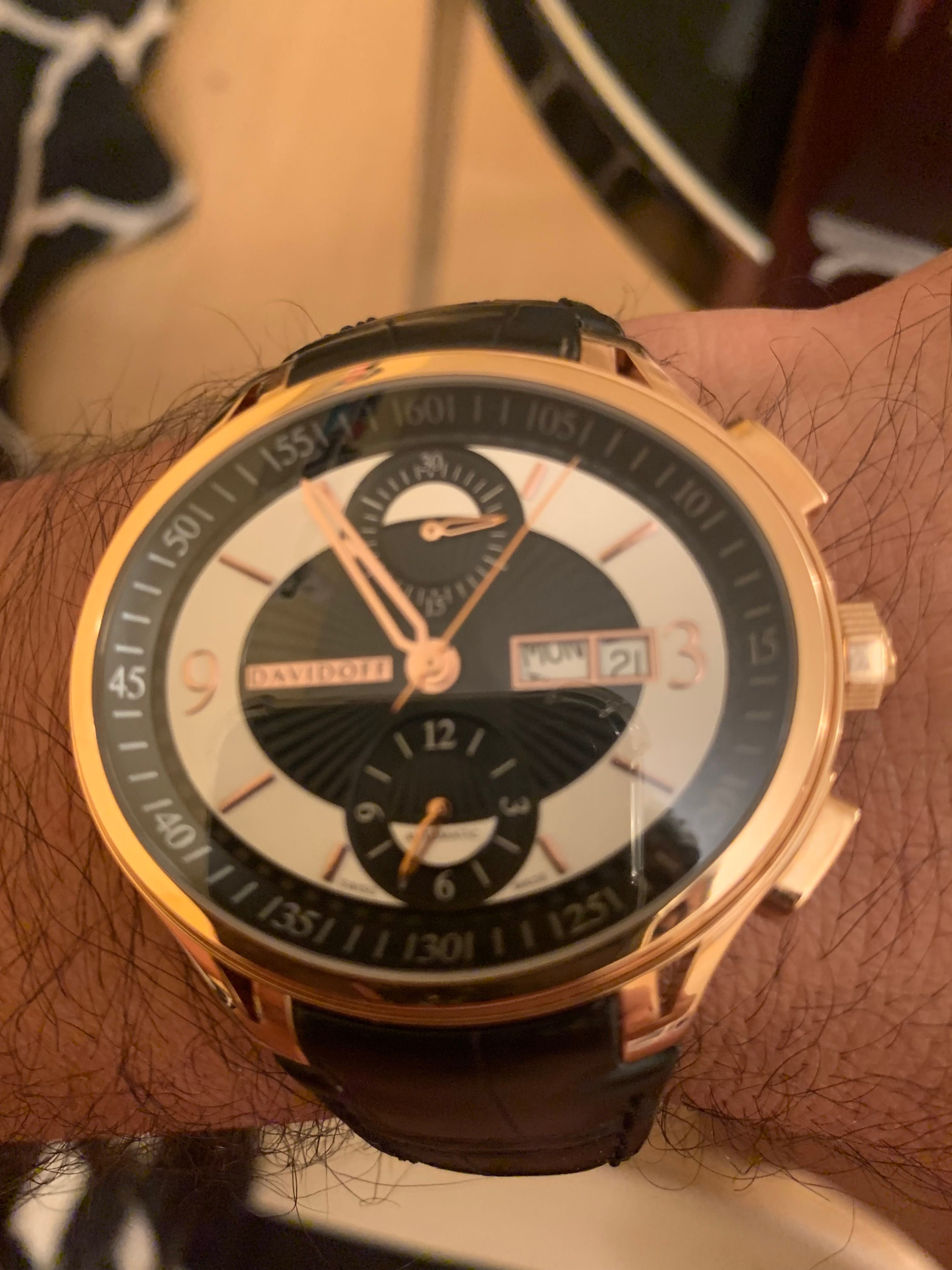 Zegarek Męski Davidoff 18kt Różowy złota