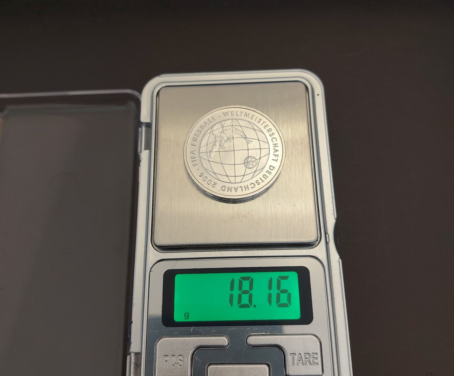 moneta 10 euro srebro ag 925