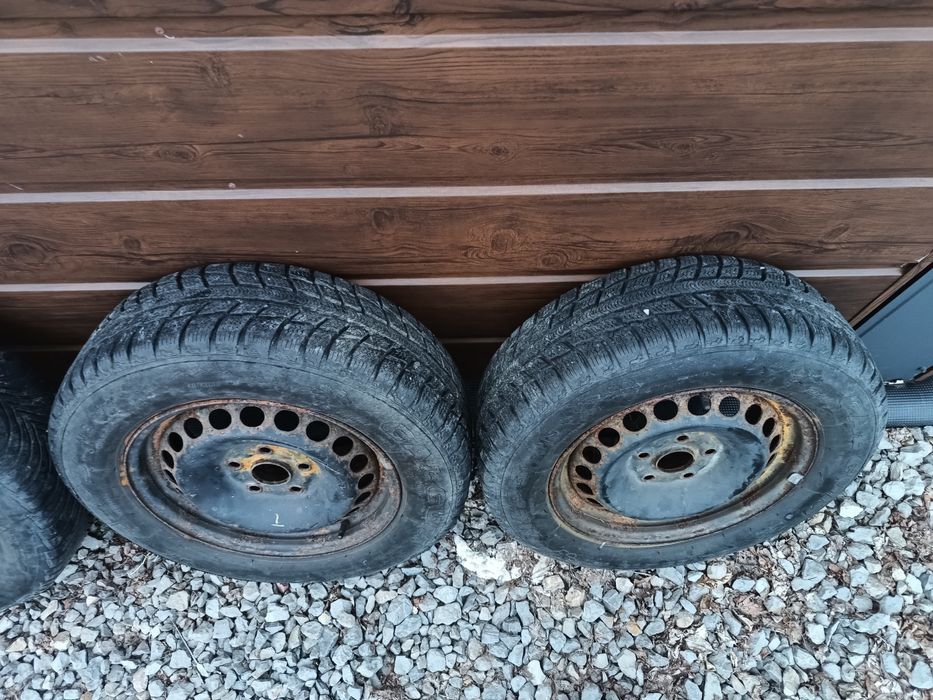 Koła opony zimowe felgi stalowe 5x112 195/65 R15 Passat B5 Audi A4 B6
