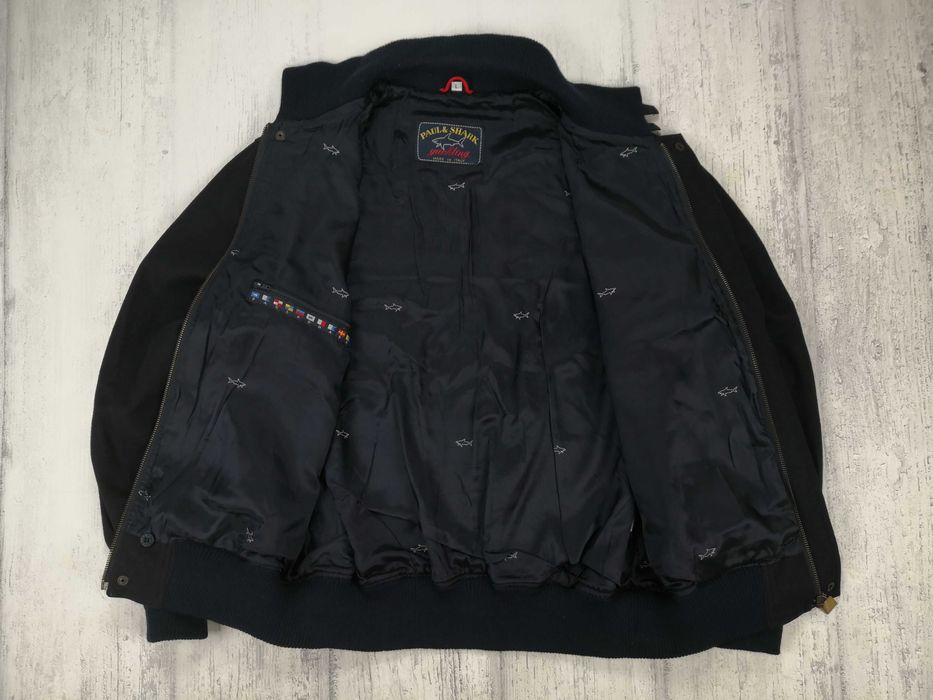 Paul & Shark Yachting męska kurtka L Wełna premium okazja bomber