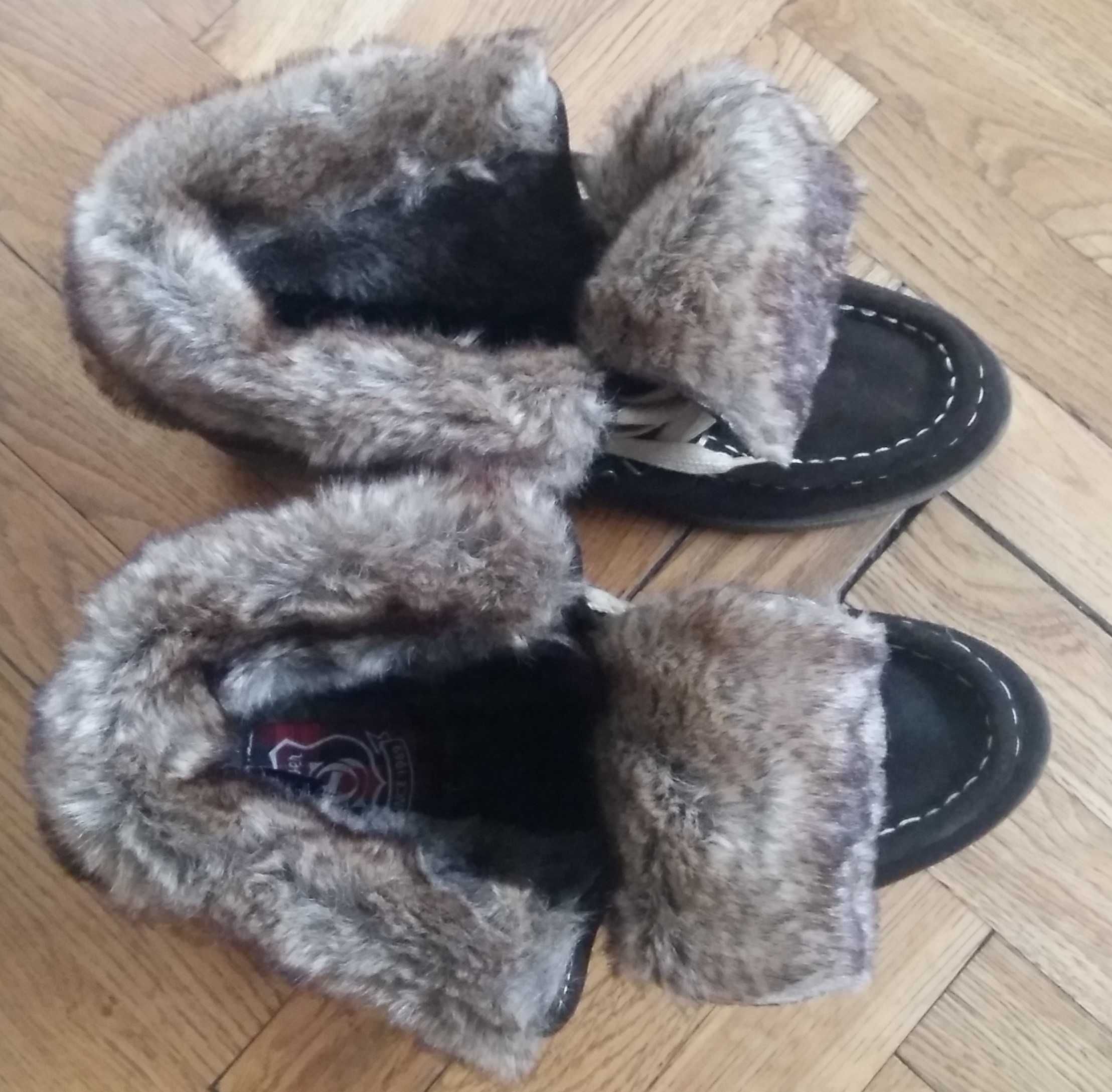 Nowe buty botki kozaki niemieckie s. OLIVIER skóra zamszowa rozmiar 40