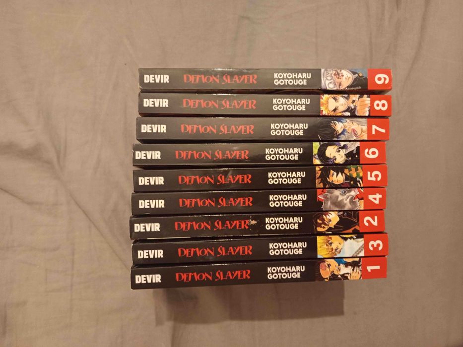 Livros manga Demon Slayer