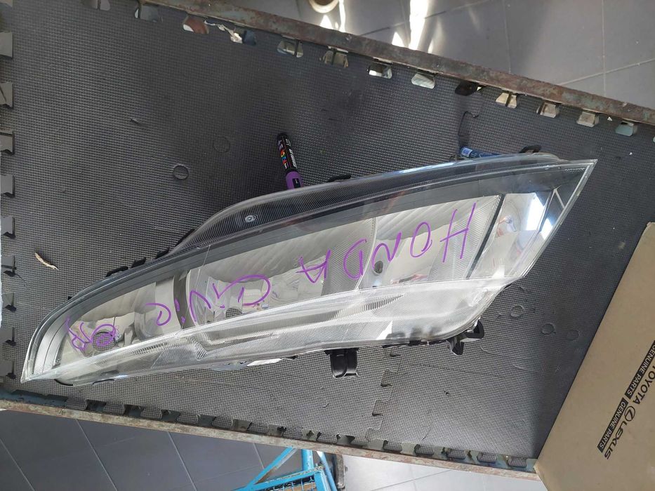 farol esquerdo Honda civic